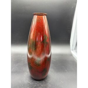 Chinese Iridescent Glaze Weighted Bottom Mid-Century Modern Vase